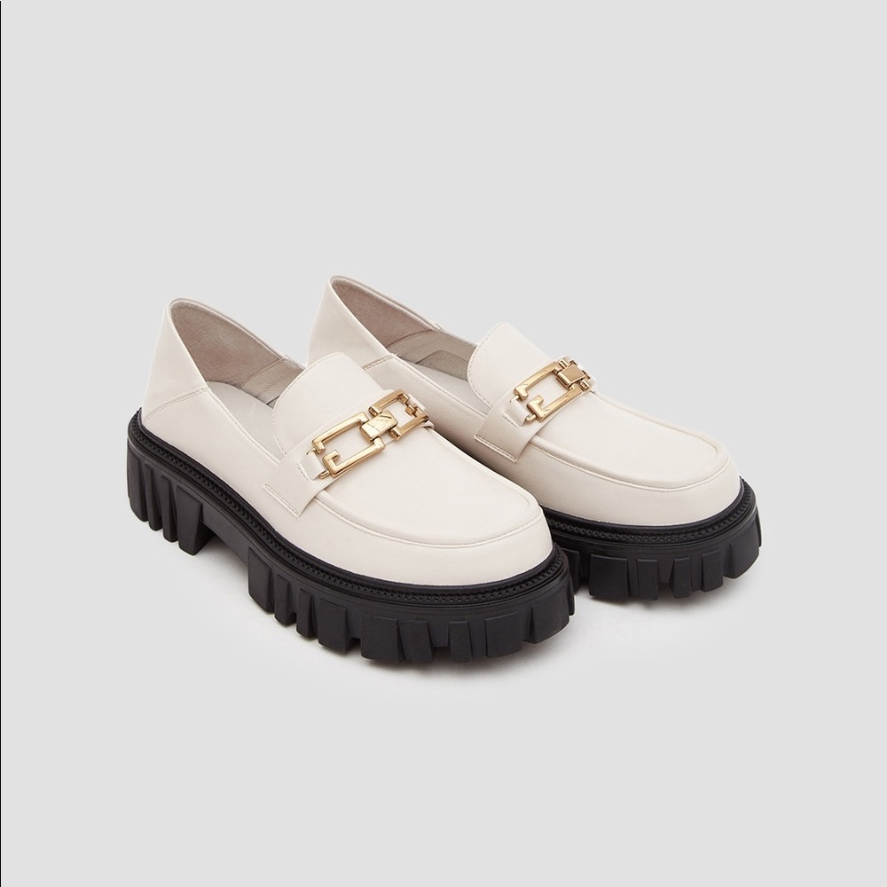 Lattelier lug sole loafers